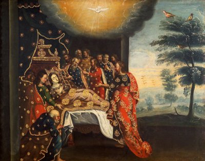 Dormizione della Vergine da Cuzco School